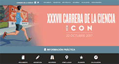 Desktop Screenshot of carreradelaciencia.com